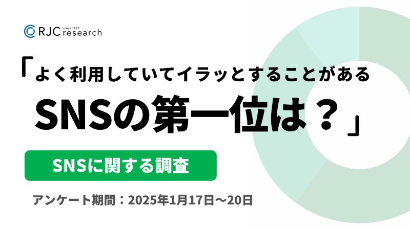 SNSに関する調査 サムネイル画像